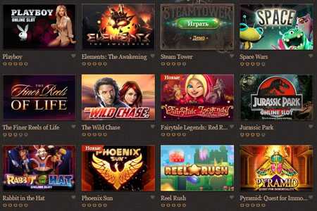 Игры казино автоматы в GoxBet